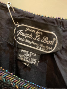 Vintage Jean for Joseph Le Bon silk amd sequin shirt
