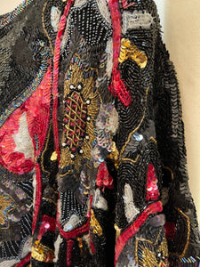 Vintage Jean for Joseph Le Bon silk amd sequin shirt