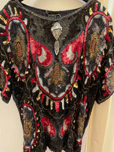 Load image into Gallery viewer, Vintage Jean for Joseph Le Bon silk amd sequin shirt