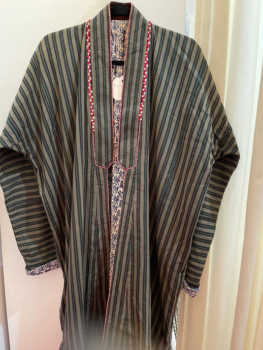 Ethnic kimono style duster