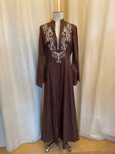 Load image into Gallery viewer, Vintage Embroidered Tunic Dress with Bell Sleeves