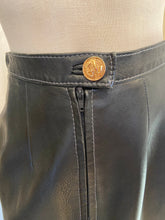 Load image into Gallery viewer, Vintage Guy Laroche leather skirt