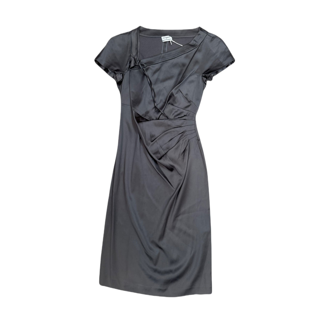 Philosophy Di Alberta Ferretti Grey Silk Dress