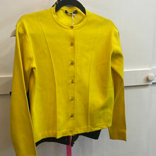 Load image into Gallery viewer, Louis Vuitton, yellow cardigan