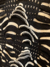 Load image into Gallery viewer, Coogi black and white textured sweater