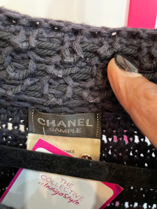 Chanel sample sweater