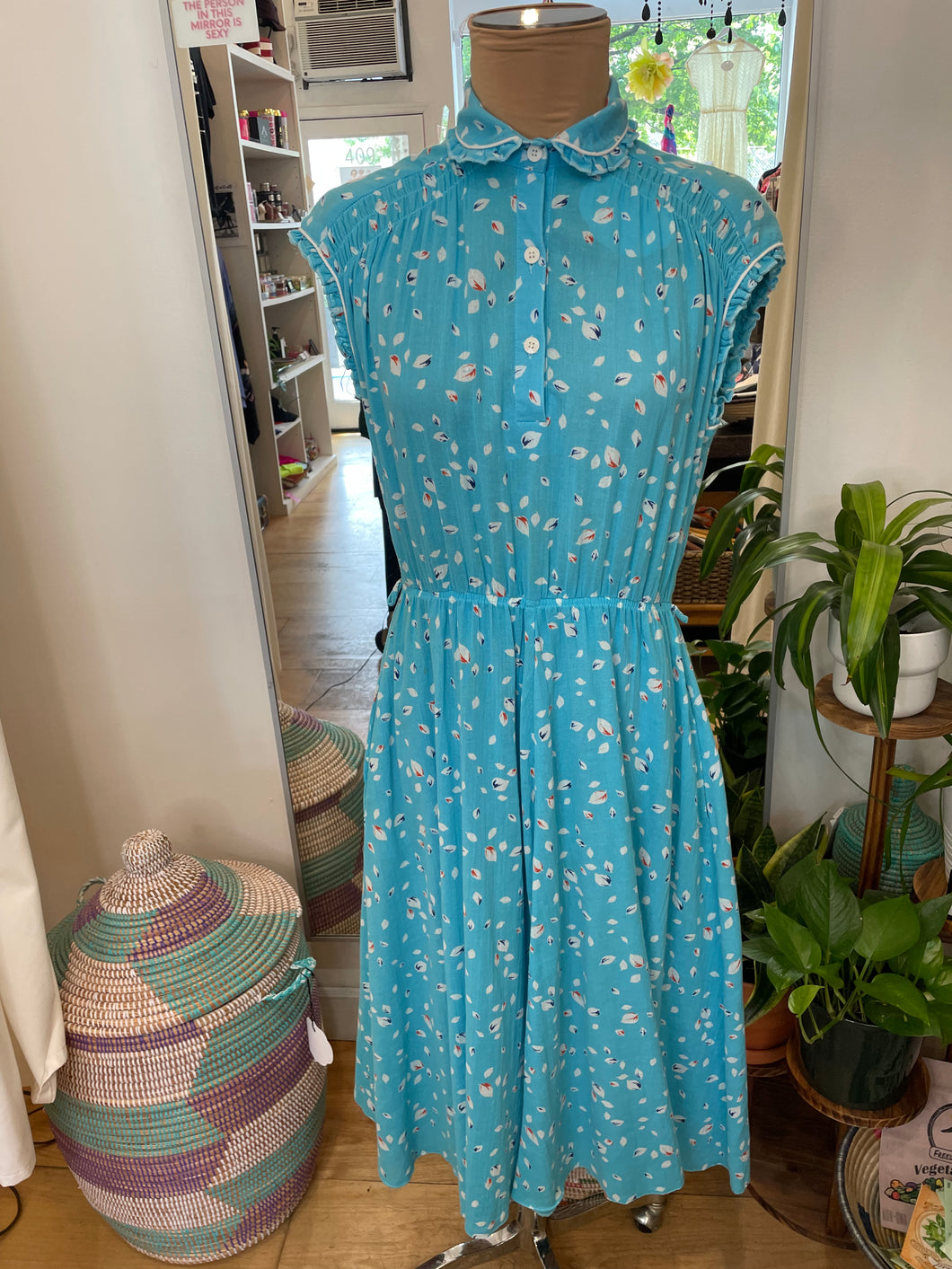 Vintage Blue Dress