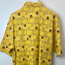 Load image into Gallery viewer, Vintage FUBU Fat Albert Yellow Button-up