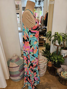 Vintage Floral Tank Dress