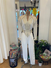 Load image into Gallery viewer, Vintage Cache cream jumpsuit