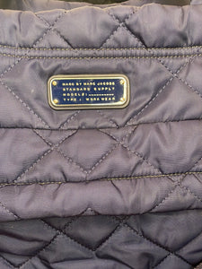 Marc Jacobs Navy Puffer Work Wear Purse