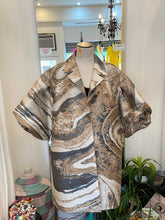Load image into Gallery viewer, Lafayette 148 Marble Print Swing Coat