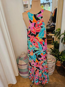 Vintage Floral Tank Dress