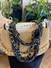 Load image into Gallery viewer, Chanel Two Tone Woven Purse