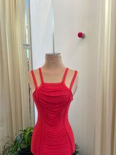 Load image into Gallery viewer, Strappy Bebe Red Body-con Dress