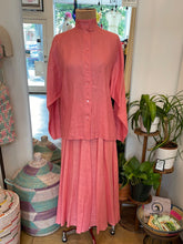 Load image into Gallery viewer, Vintage Calvin Klein Linen Shirt &amp; Skirt set