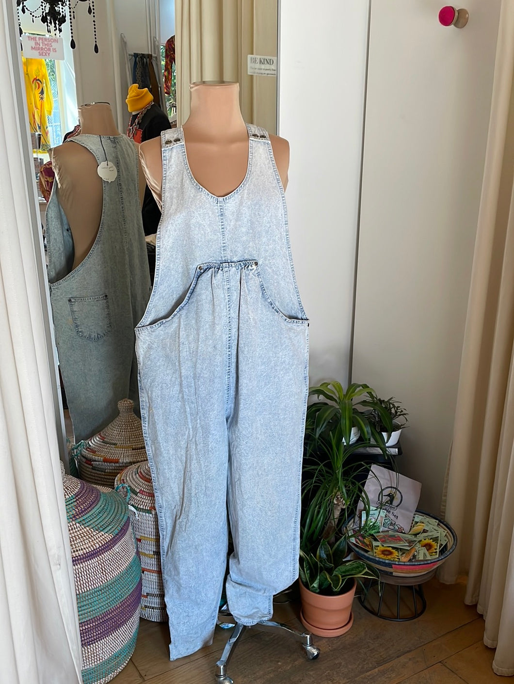 Vintage Gitano Light Denim Overall