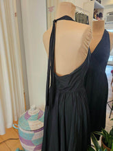 Load image into Gallery viewer, Vintage Marilyn Monroe Style Black Halter dress