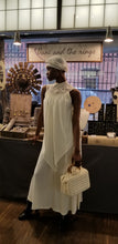 Load image into Gallery viewer, Ivory  vintage handkerchief dress