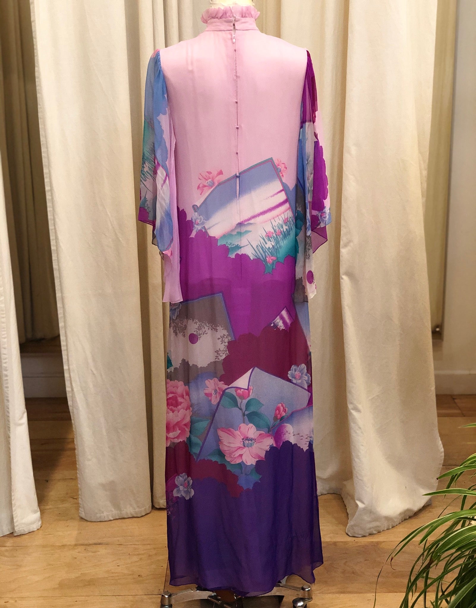 Vintage Hanae Mori Gown – IndigoStyle Vintage