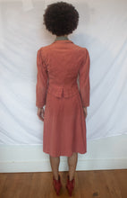 Load image into Gallery viewer, Vintage Corduroy Skirt Suit