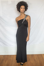 Load image into Gallery viewer, Embellished Black Gown