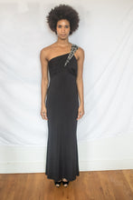 Load image into Gallery viewer, Embellished Black Gown