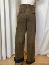 Load image into Gallery viewer, 1990&#39;s Dolce and Gabbana Wool and Suede Fisherman Pants