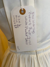 Load image into Gallery viewer, New with Tag Robert Rodriguez White Pleated Dress