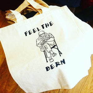 Feel the Bern universal tote