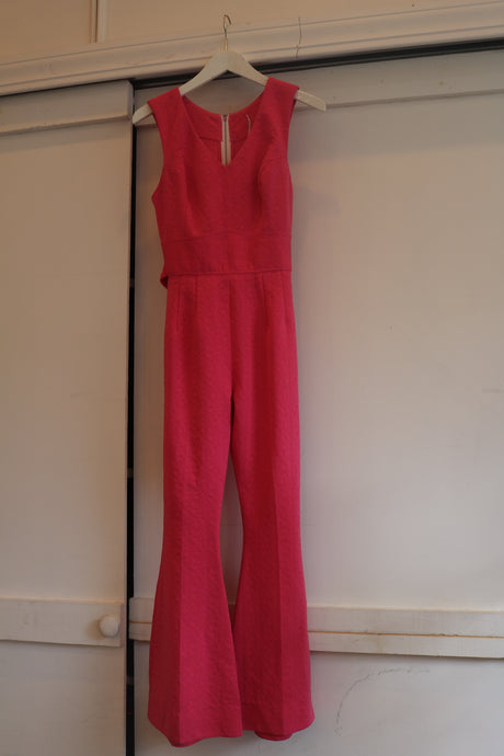 Vintage Hamilton pink handmade jumpsuit