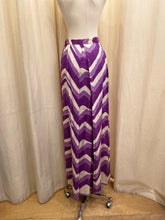 Load image into Gallery viewer, Vintage Brigance Purple Abstract Maxi Skirt