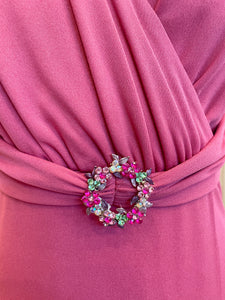 Y2k Emilio Pucci Pink Midi Dress