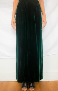 Oscar de la Renta Velour Skirt