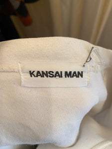 White Kansai Man Long Sleeve Sweatshirt