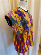 Load image into Gallery viewer, Vintage Woven Multi-Colored Tunic Top