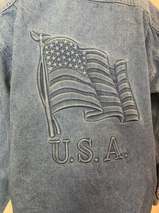 Sears Pressed Flag Denim Shirt