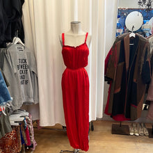 Load image into Gallery viewer, Red Polka Dot Jumpsuit