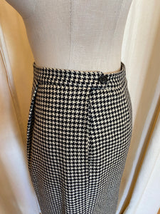 Vintage Guy Laroche houndstooth pencil skirt