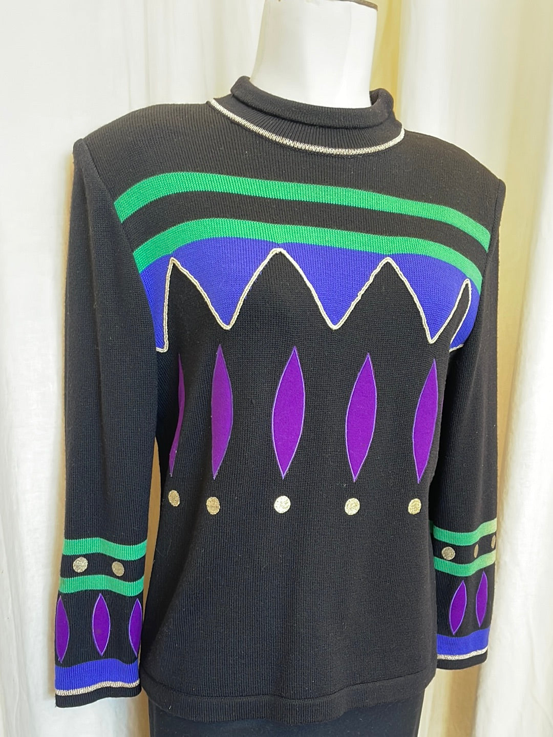 LOUIS FERAUD Sweatshirts Women Medium Vintage 90's Louis 