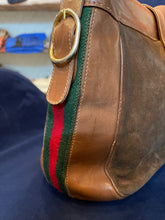 Load image into Gallery viewer, Vintage Suede Gucci hobo bag
