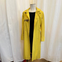 Load image into Gallery viewer, Vintage Joseph Stein Yellow Coat with Gold Buckles