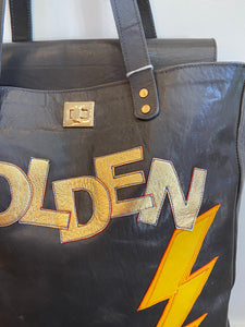 Handcrafted Jill Scott (Golden) icon leather bag