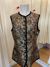 Load image into Gallery viewer, A.J Bari vintage brocade shirt vest