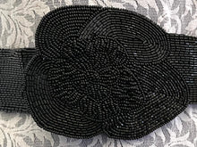 Load image into Gallery viewer, Vintage Jerome’s black beaded belt
