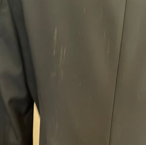 Zara Black Blazer with Metal Detailing on Collar