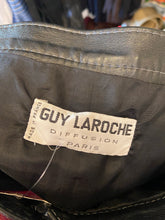 Load image into Gallery viewer, Vintage Guy Laroche leather skirt