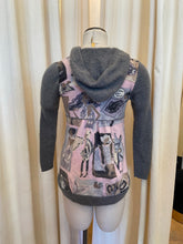 Load image into Gallery viewer, Cashmere hooded sweater with jewel embellishments