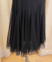 Load image into Gallery viewer, NWT dress with sheer cutouts and flared skirt