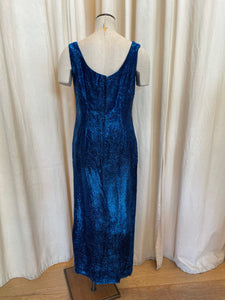 Confetti Blue tinsel Dress